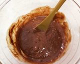 チョコとバナナの♡マーブルパウンドケーキ作り方5写真