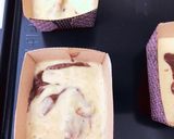チョコとバナナの♡マーブルパウンドケーキ作り方6写真