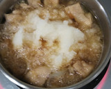 簡単❗️鶏肉とじゃがいものみぞれ煮作り方2写真