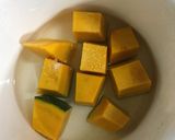 かぼちゃの磯煮作り方1写真