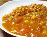 ひよこ豆のキーマカレーっぽいの。作り方12写真