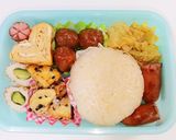 鬼滅の刃♪キャラ弁♪真菰ぺたん娘Vr♪作り方13写真