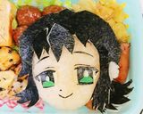 鬼滅の刃♪キャラ弁♪真菰ぺたん娘Vr♪作り方16写真