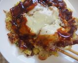 チーズ風味米粉お好み焼き！チーズものせて作り方11写真