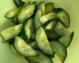 鶏胸肉と胡瓜のピリ辛中華和え☆作り方1写真