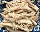 鶏胸肉と胡瓜のピリ辛中華和え☆作り方3写真