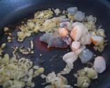 ひじきと魚介の和風ペペロンチーノ作り方3写真