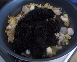 ひじきと魚介の和風ペペロンチーノ作り方4写真