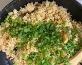 あまったご飯で簡単！ガーリックライス！！作り方7写真