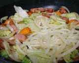 超簡単♪うどん人の焼きうどん作り方2写真