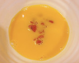 レンジで簡単！梅とオクラの茶碗蒸し作り方3写真