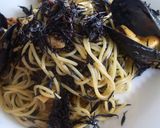 ひじきと魚介の和風ペペロンチーノ作り方6写真