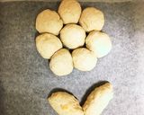♡チェダーチーズでお花のちぎりパン♡作り方5写真