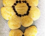 ♡チェダーチーズでお花のちぎりパン♡作り方7写真