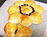 ♡チェダーチーズでお花のちぎりパン♡作り方8写真