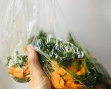 生春菊と人参 ごまゴマ和え サラダ作り方3写真