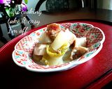 厚揚げと白菜の煮物作り方1写真