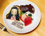 ケーキに飾るチョコレートプレート作り方10写真