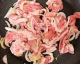 生姜焼きとアボカドの丼作り方2写真