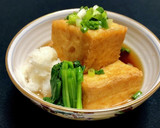 簡単で旨い！厚(絹)揚げで揚げ出汁豆腐作り方7写真