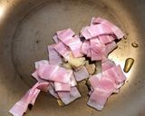 菜花のベーコン炒め作り方2写真