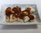 ダイエットメニュー♪ささみの梅肉付け作り方2写真