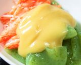 レンジブロッコリーとカニカマの酢みそがけ作り方10写真