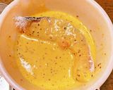 鮭フライ〜きのこベーコンクリームソース〜作り方10写真