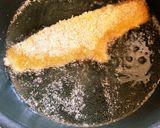 鮭フライ〜きのこベーコンクリームソース〜作り方11写真