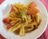 じゃが＊ウインナーのカレーマヨソテー作り方4写真