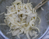 大根の皮と根菜のかき揚げ作り方4写真