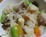 豚バラと長芋のもちもち中華おこわ作り方12写真