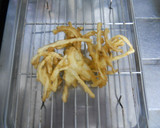 大根の皮と根菜のかき揚げ作り方7写真