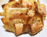包み方をアレンジしてパリパリ焼きワンタン作り方9写真