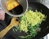豆苗そばめし作り方4写真