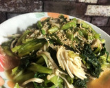 小松菜とえのきのにんにく醤油作り方4写真