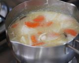 鶏肉と根菜のお味噌汁作り方3写真