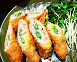 簡単！アスパラの豚肉まきまきフライ♡作り方6写真