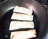 鯖缶11 手抜き巻くだけサバ餃子！作り方5写真