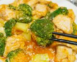 ブロッコリーの鶏チリ作り方12写真