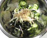 みょうがときゅうりで、さっぱり酢の物★作り方3写真