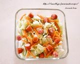 レンジで5分☆カレー塩焼そば作り方3写真