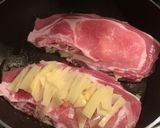 京たけのこと豚肉のミルフィーユ作り方4写真