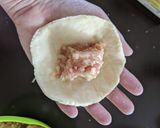 ホケミで簡単　絹ごし豆腐でもちもち肉まん作り方4写真