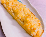 鮭フレークとチーズマヨのトースト作り方5写真