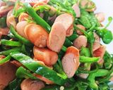 ウインナーとピーマンの醤油炒め作り方4写真