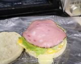 イングリッシュマフィンサンド作り方6写真