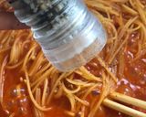 トマトとほうれん草の手抜きパスタ作り方9写真