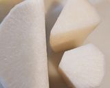 大根の天ぷら（大根のからあげ）作り方1写真
