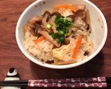 圧力鍋でしめじご飯作り方11写真